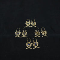 Dangle Goth Snake Earring