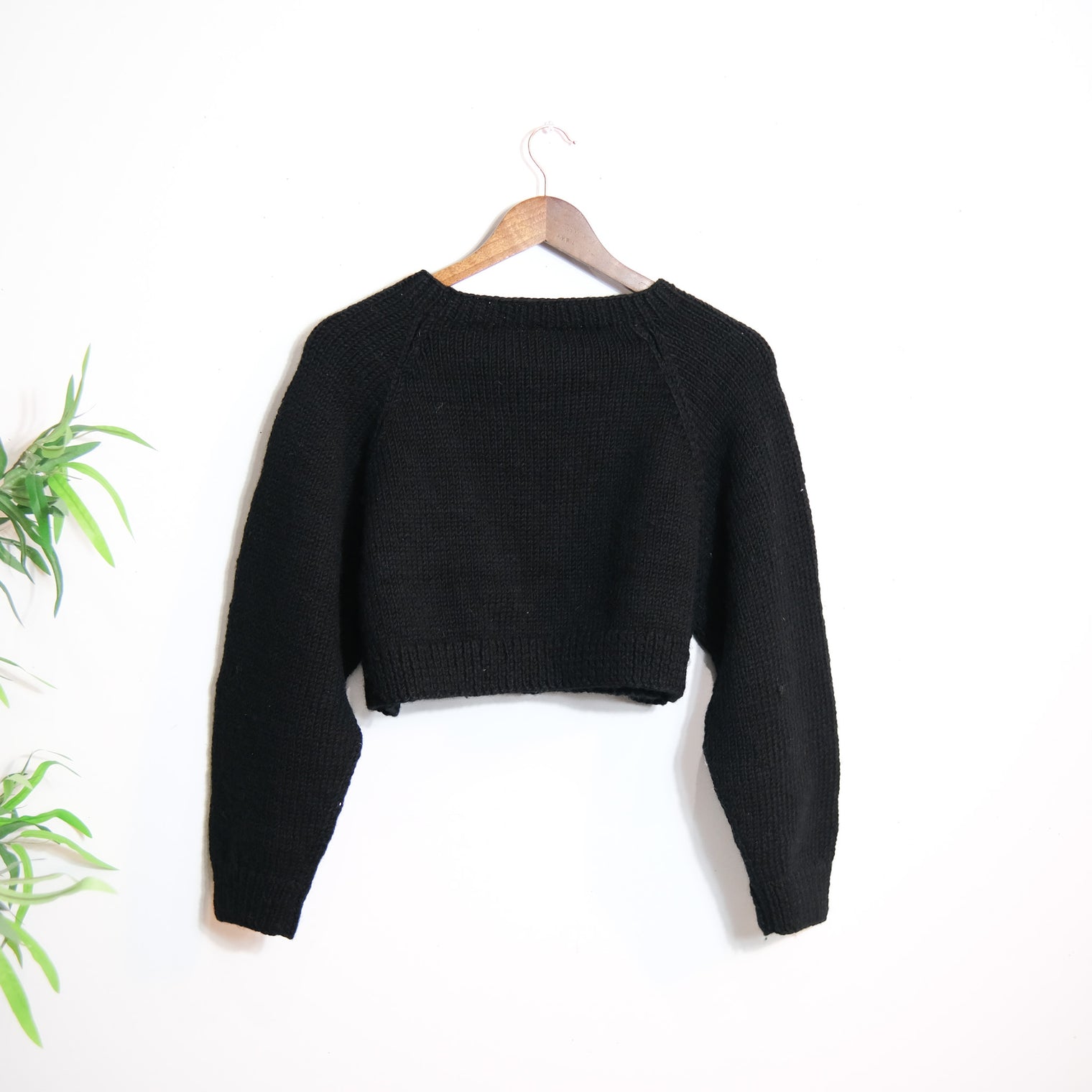 Fairycore Mushroom Knit Crop Sweater