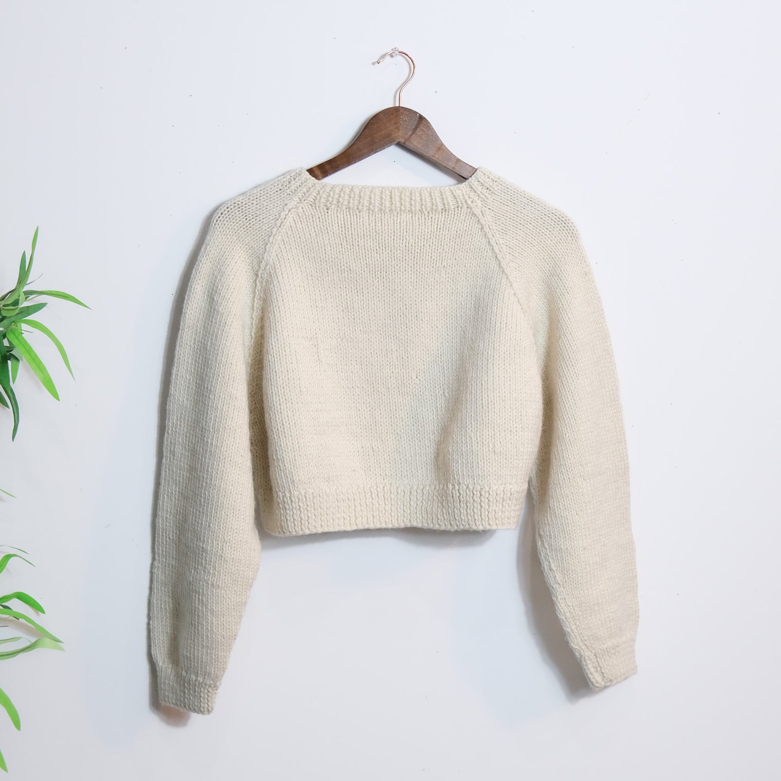 Fairycore Mushroom Knit Crop Sweater