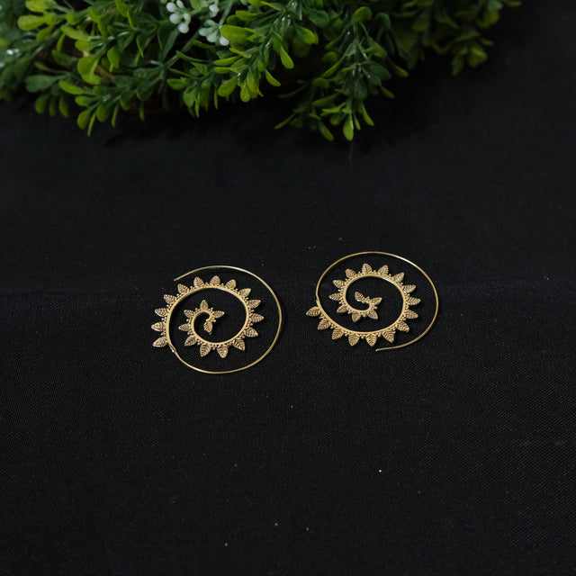 Handmade Spiral Boho Earring