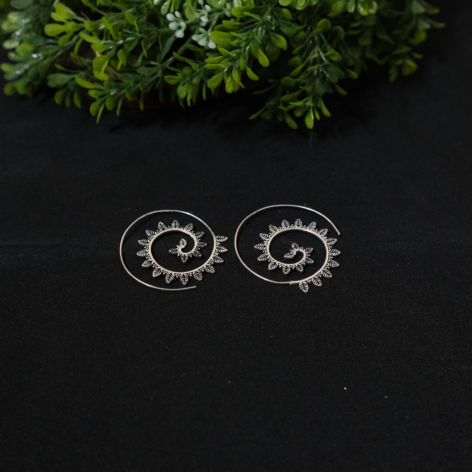 Handmade Spiral Boho Earring