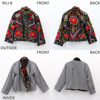 One of a Kind Velvet Embroidery Jacket
