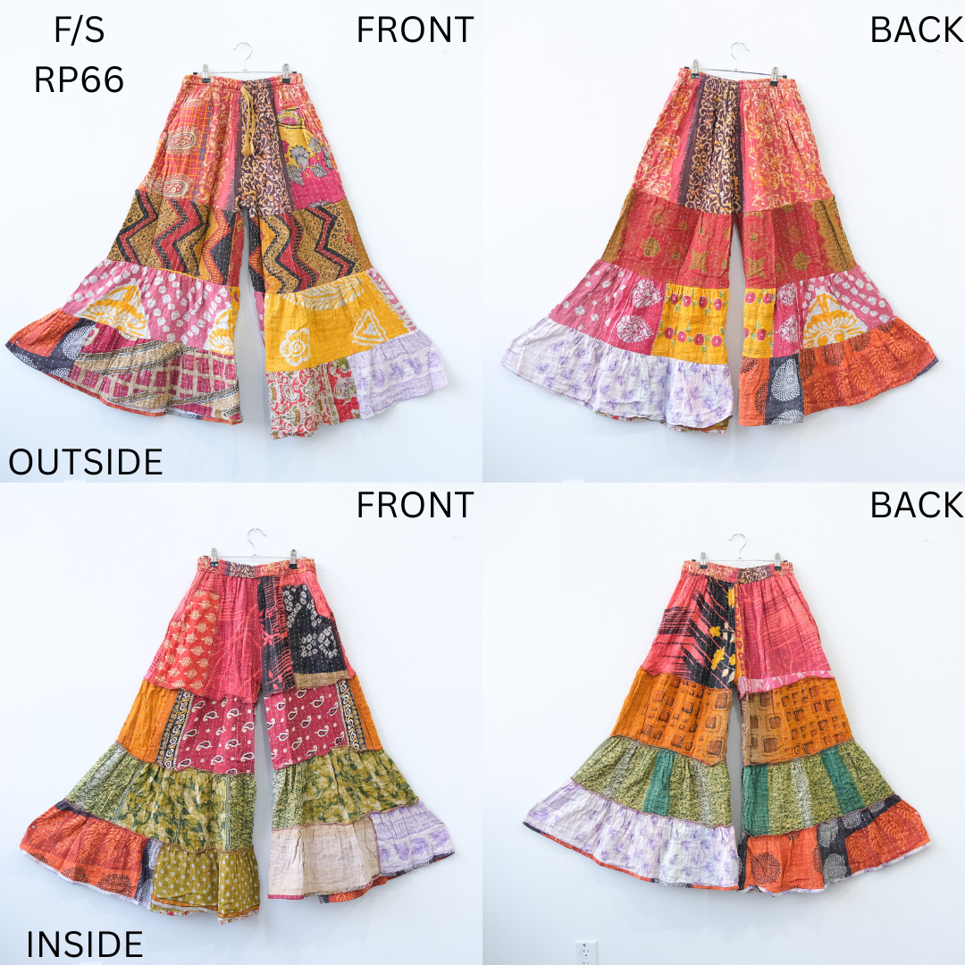 Kantha Reversible Palazzo Pants