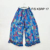 One of a Kind Recycled Sari Flowy Boho Pants