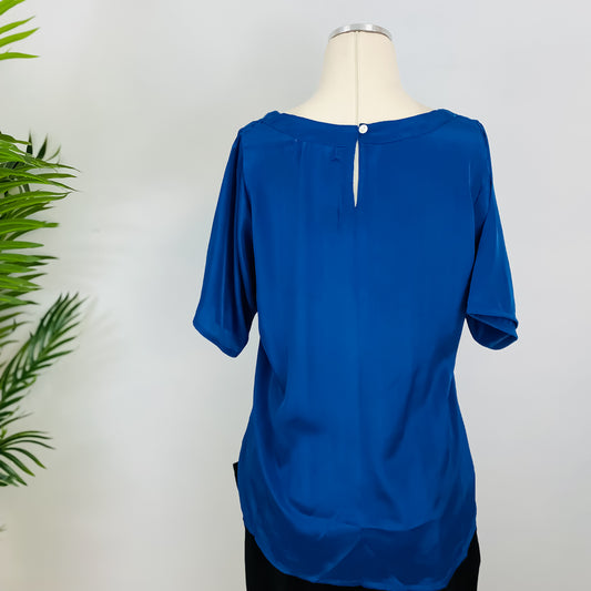 Recycled Silk Casual Top