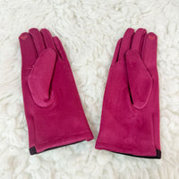 Star Fleece Lined Touchscreen Winter Gloves