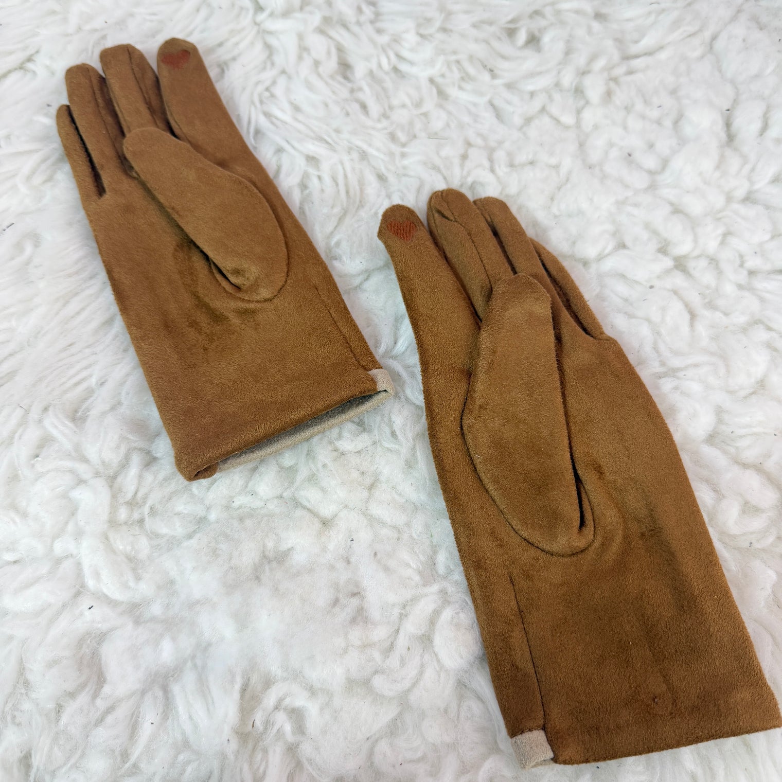 Star Fleece Lined Touchscreen Winter Gloves