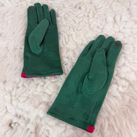 Star Fleece Lined Touchscreen Winter Gloves
