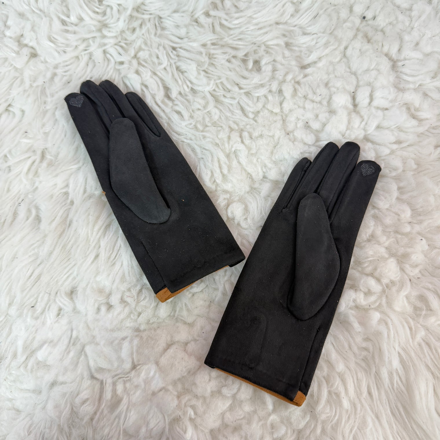 Star Fleece Lined Touchscreen Winter Gloves