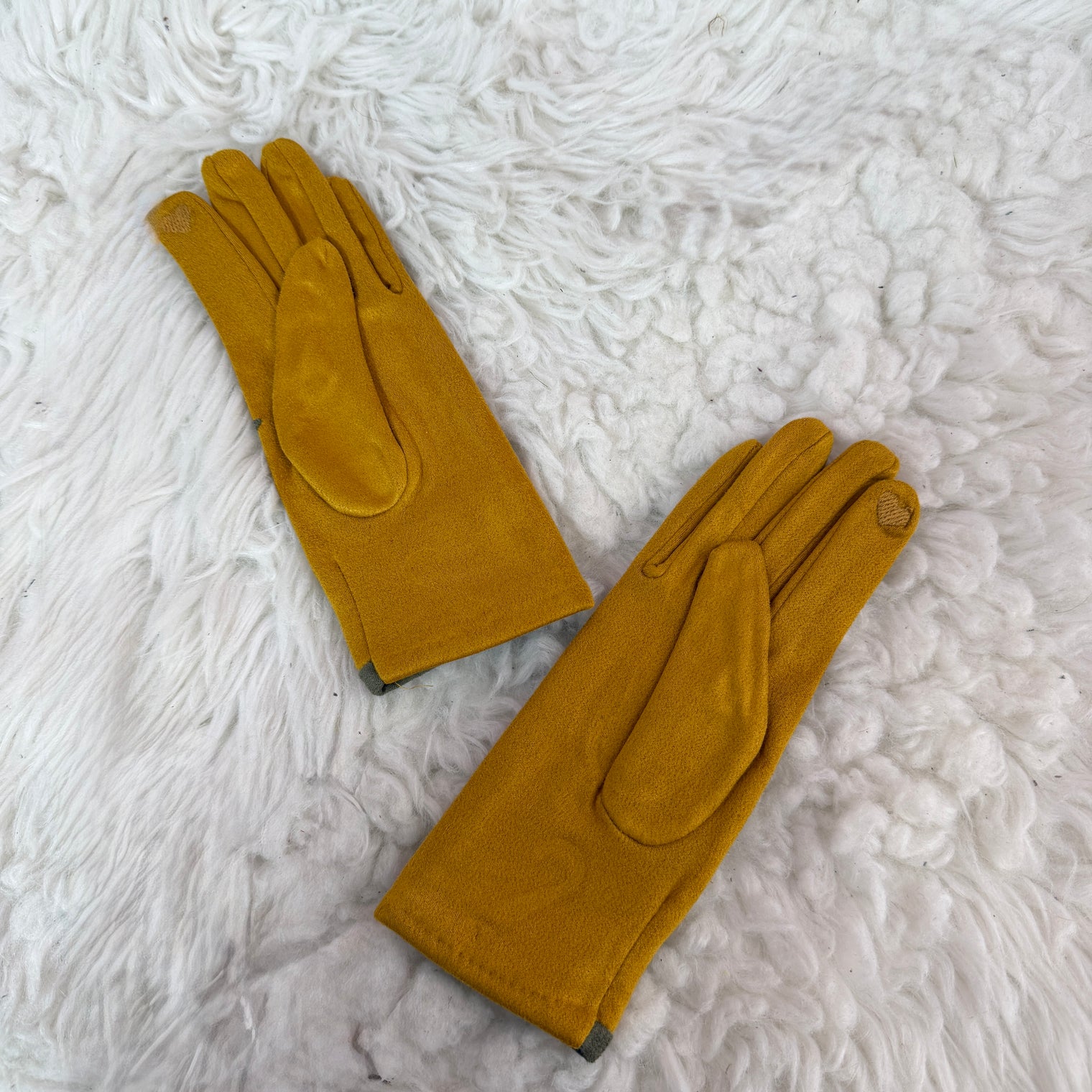 Star Fleece Lined Touchscreen Winter Gloves