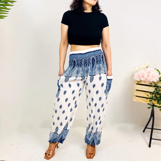 Hand Embroidery Light Weight Summer Pants – karmanepalcrafts
