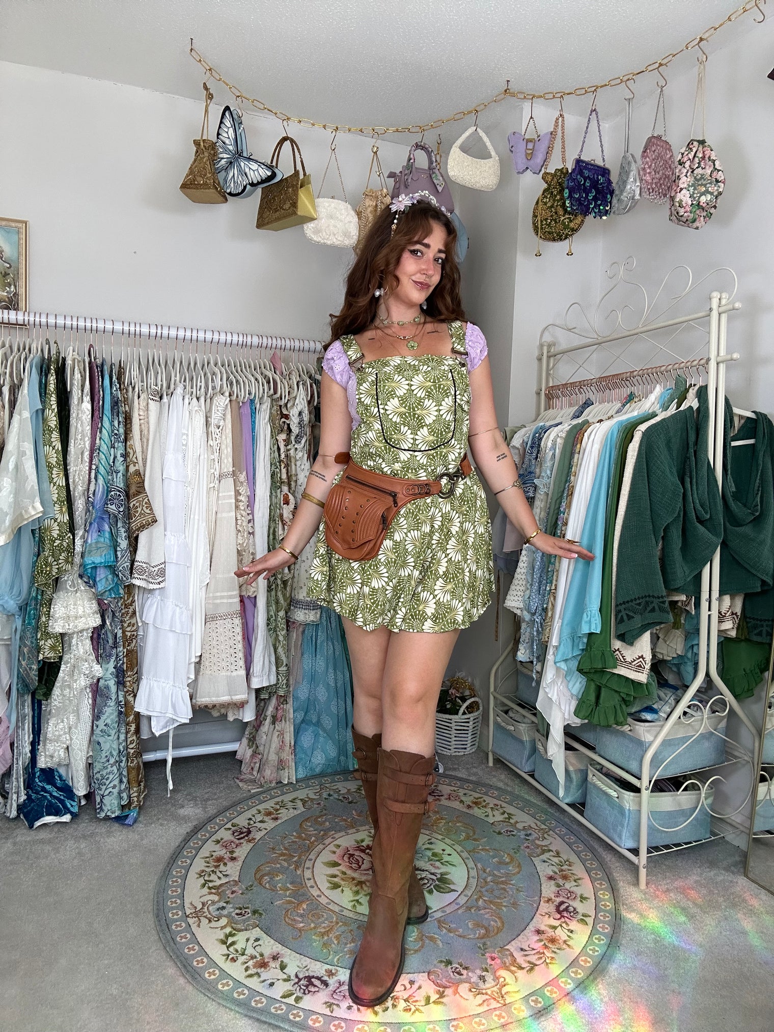 Boho Breeze Flowy Wide Leg Rompers