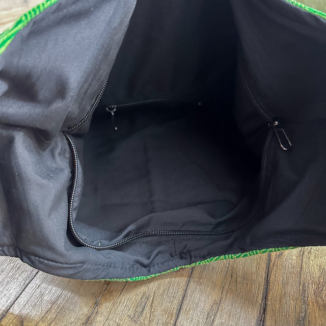 Embroidery Cotton Messenger Bag