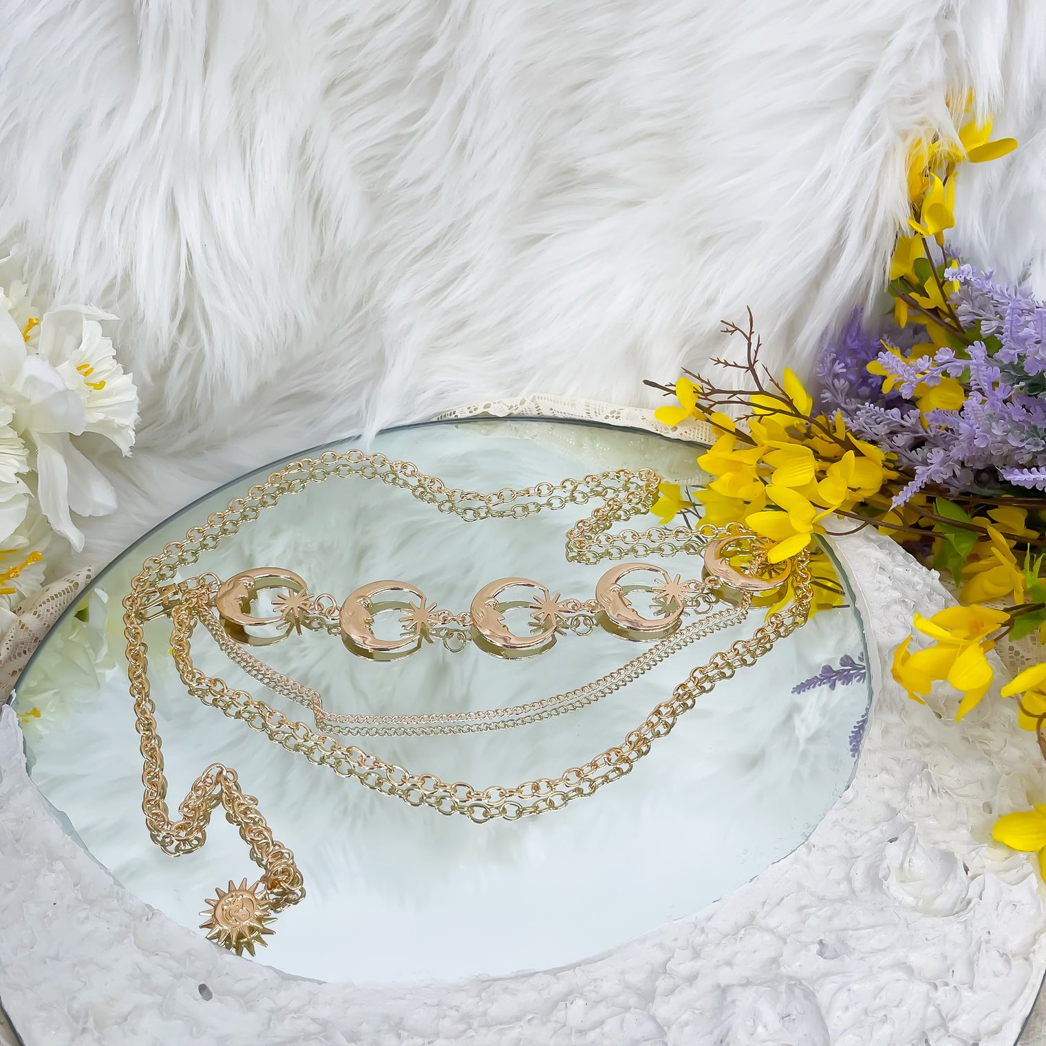 Wicca Whimsical Waist Chain Belt