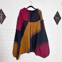 Unisex Organic Cotton Harem Pants with Pockets