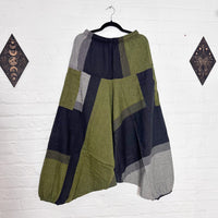 Unisex Organic Cotton Harem Pants with Pockets