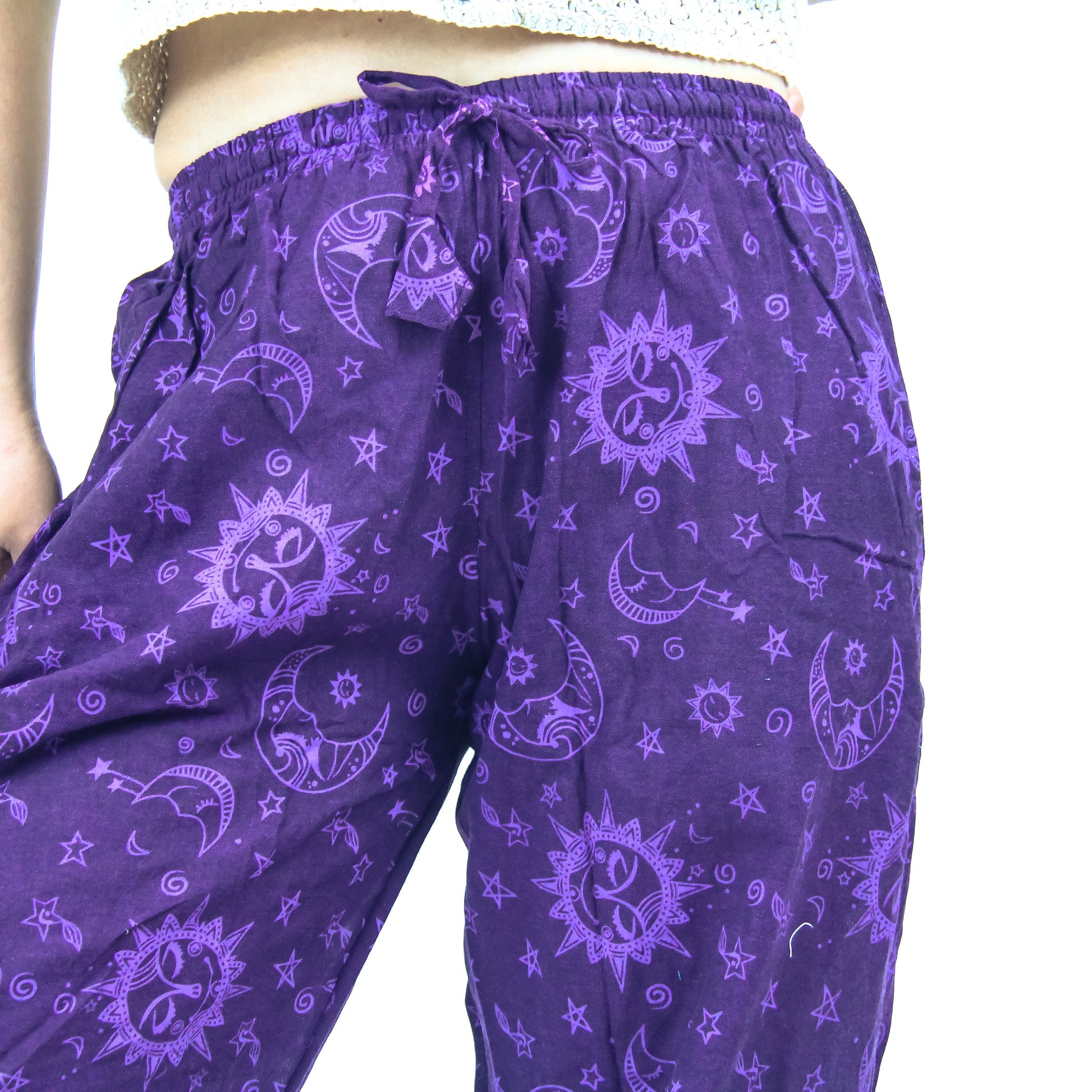 Boho Style Paisley Print Pants – karmanepalcrafts