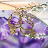 Gothic Snake Witchy Earring