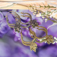 Gothic Snake Witchy Earring