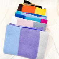 Plaid Geometric Print Long Cashmere Feel Scarfs