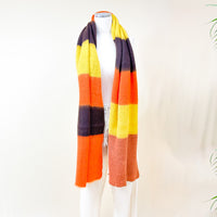Plaid Geometric Print Long Cashmere Feel Scarfs