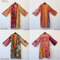 Kantha Reversible Long Jacket