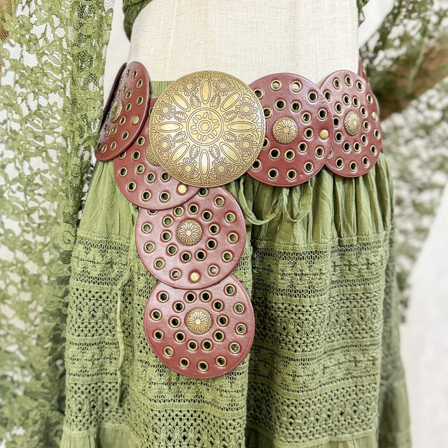 Boho Disc 90s Style Belts