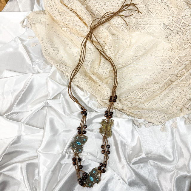 Butterfly Boho Beaded Belt