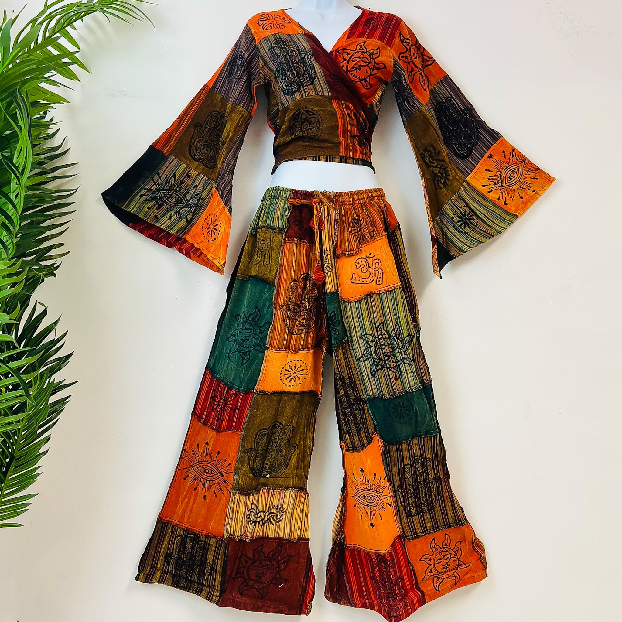 Hippie Pants Boho Palazzo Pants Plus Size Plus Size Harem Pants