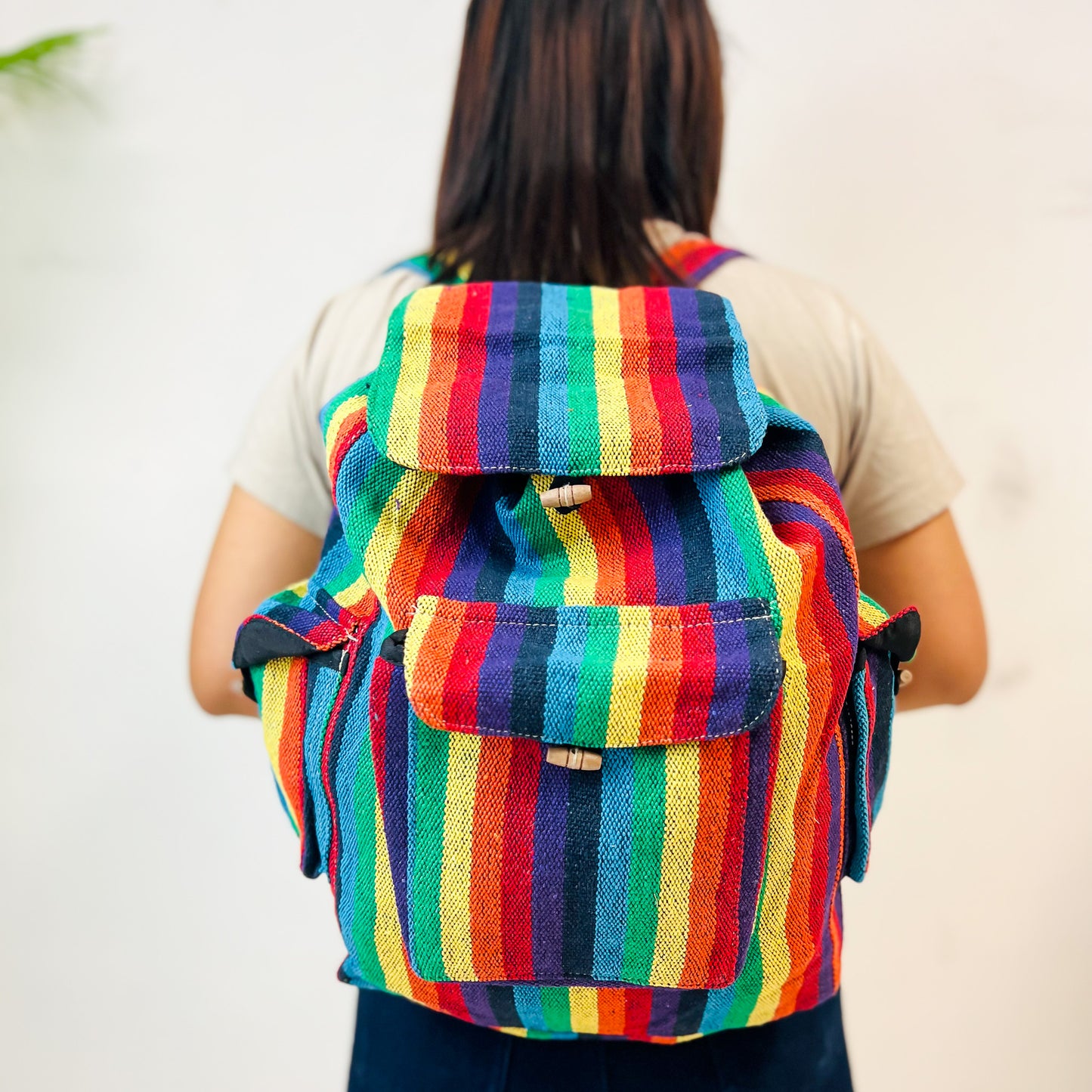 Handwoven Cotton Back Pack