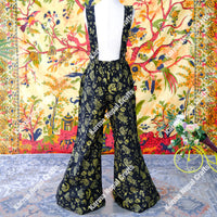 Magical Celestial/Mushroom Bell Bottom Jumpsuit