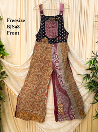 Kantha Boho Bell Bottom Jumpsuit