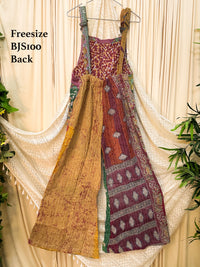 Kantha Boho Wide Leg  Jumpsuit