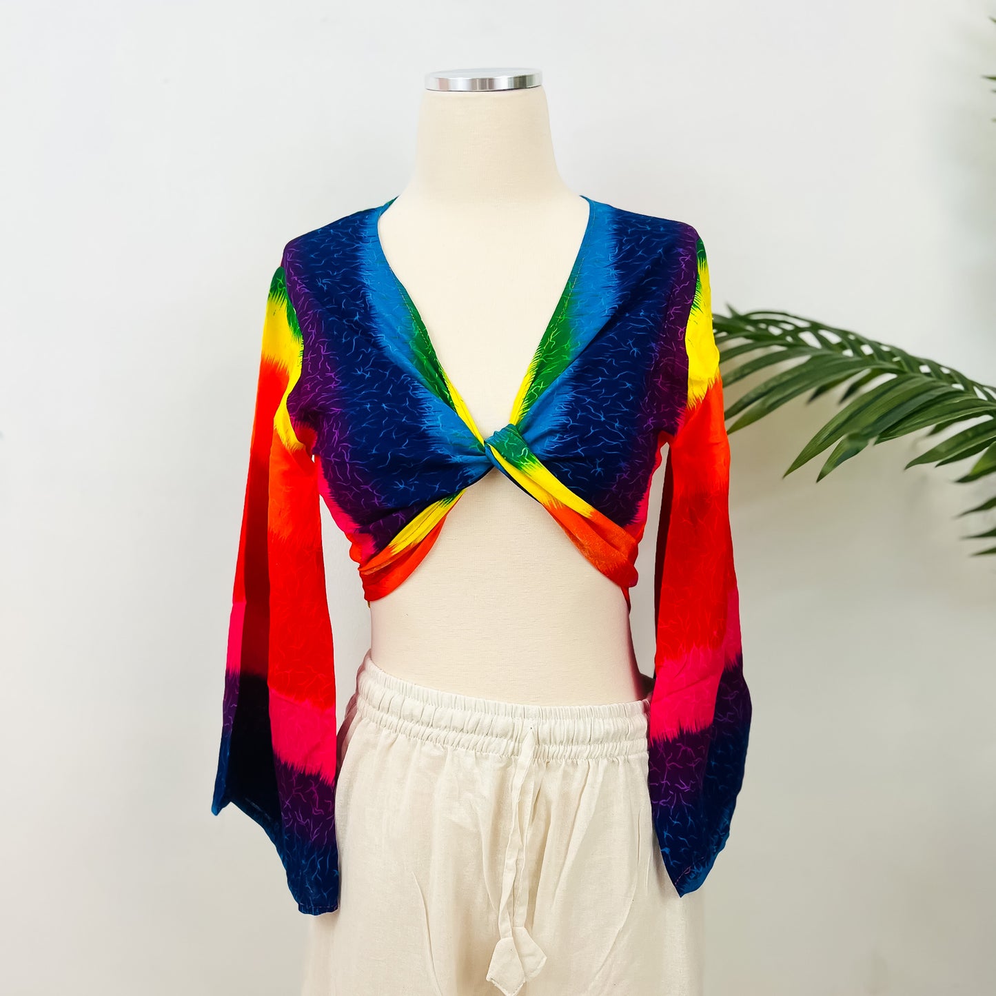 Bright Pride Colorful Pant and Bell Sleeve Top Set