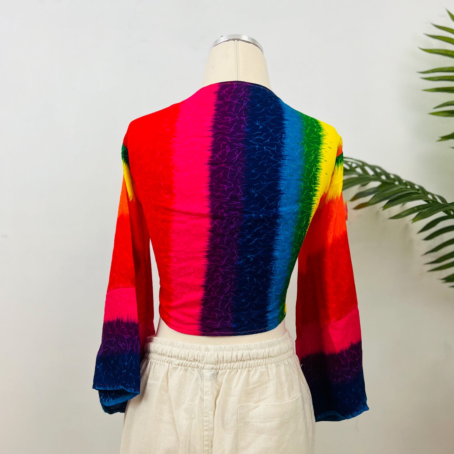 Bright Pride Colorful Pant and Bell Sleeve Top Set