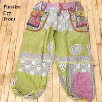 Kantha Cotton Baggy Boho Pants