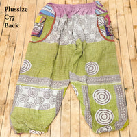 Kantha Cotton Baggy Boho Pants