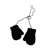 Kids Dinosaur Mittens with String