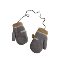 Kids Fleece Lined Cat Mittens