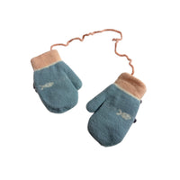 Kids Fleece Lined Cat Mittens