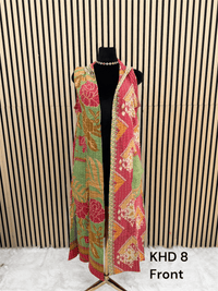 Bohemian Kantha Open Half Duster