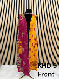 Bohemian Kantha Open Half Duster