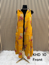 Bohemian Kantha Open Half Duster