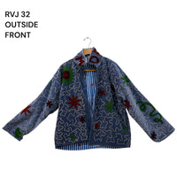 One of a Kind Velvet Embroidery Jacket