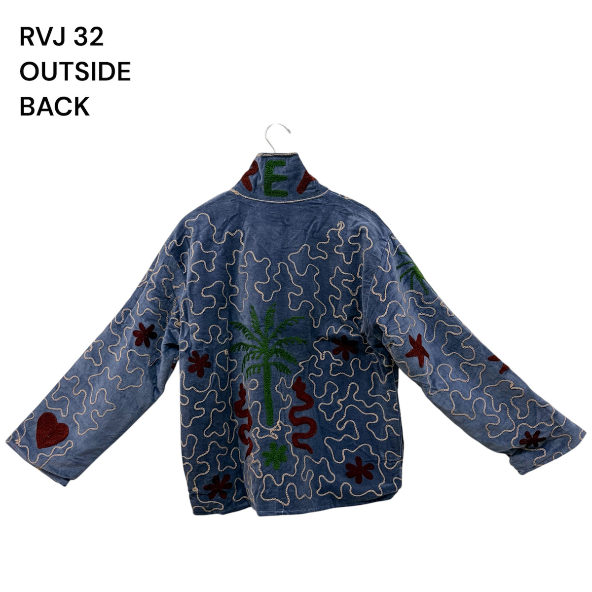 One of a Kind Velvet Embroidery Jacket