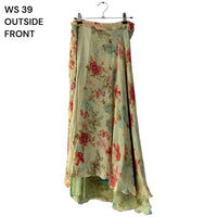 Reversible Wrap Flowy Skirt