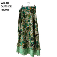 Reversible Wrap Flowy Skirt