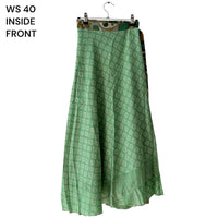 Reversible Wrap Flowy Skirt