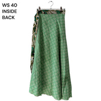 Reversible Wrap Flowy Skirt