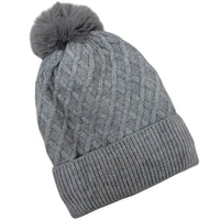 Unisex Cable Knit Winter Set